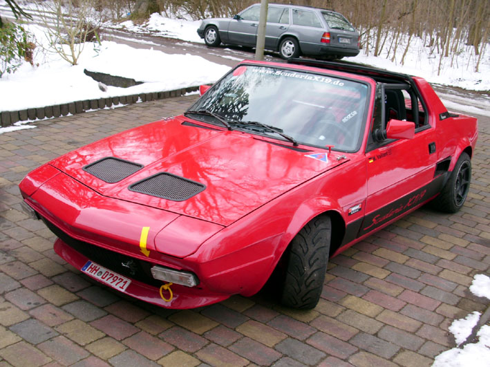 Motorraum Isolierung für den Fiat X1/9 in Baden-Württemberg - Wald